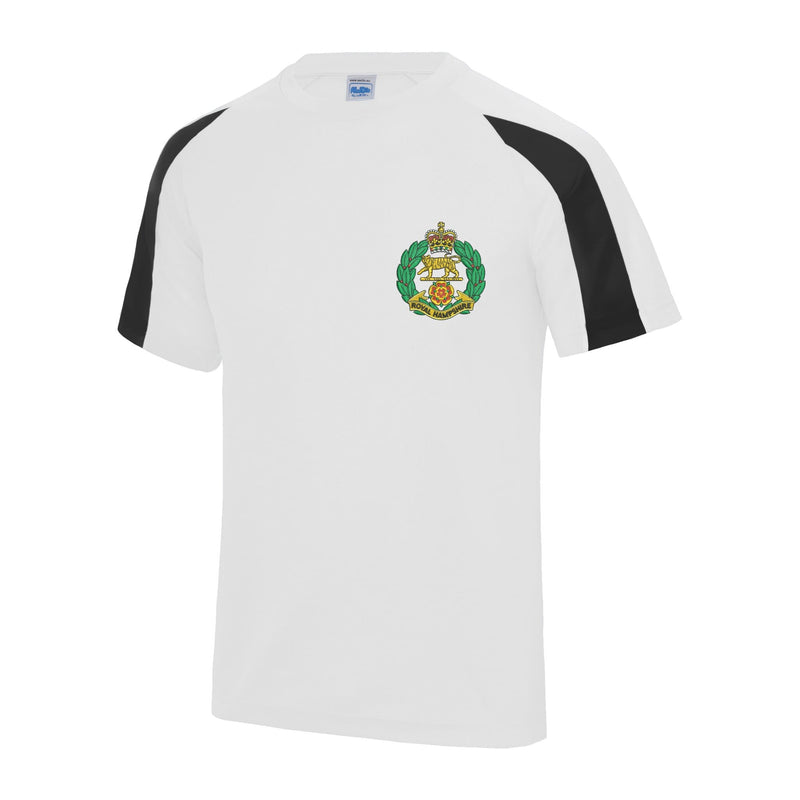 Royal Hampshire Regiment Contrast Polyester T-Shirt