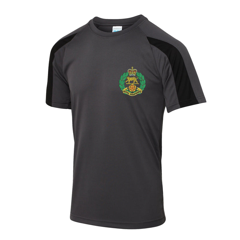 Royal Hampshire Regiment Contrast Polyester T-Shirt