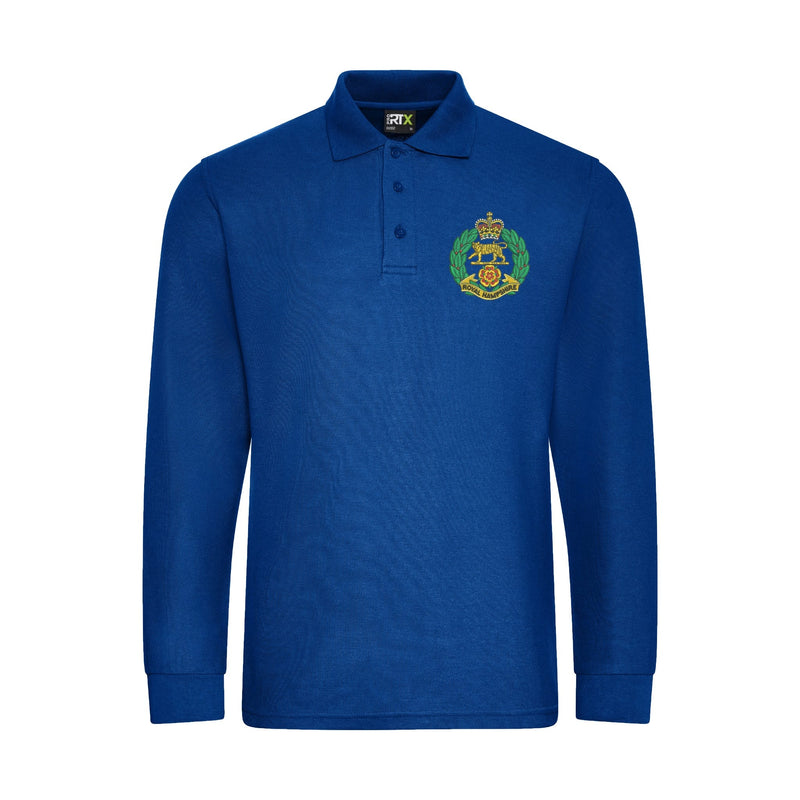 Royal Hampshire Regiment Long Sleeve Polo Shirt