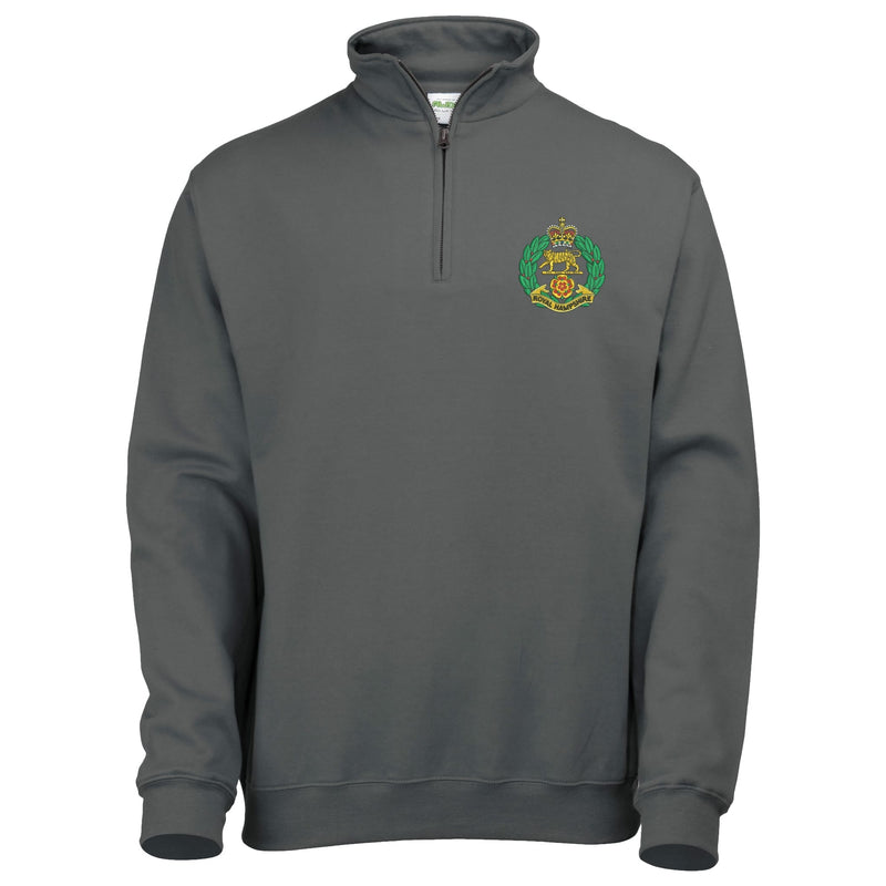 Royal Hampshire Regiment Quarter Zip Sweatshirt
