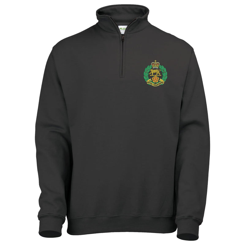 Royal Hampshire Regiment Quarter Zip Sweatshirt