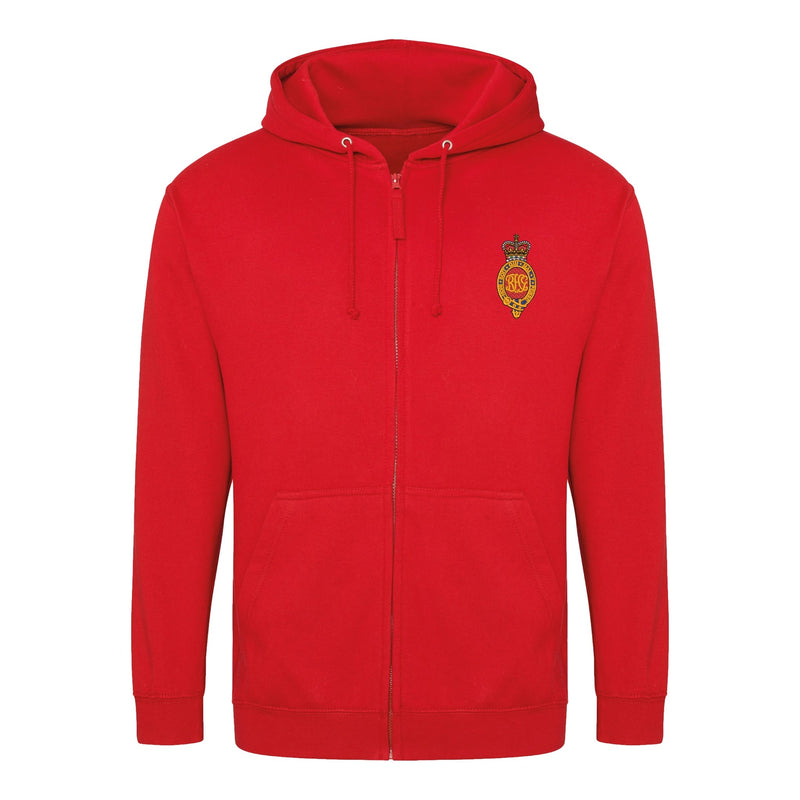 Royal Horse Guards Zipped Hoodie