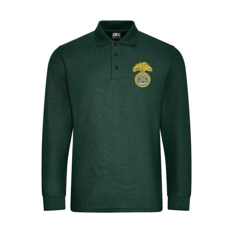 Royal Inniskilling Fusiliers Long Sleeve Polo Shirt