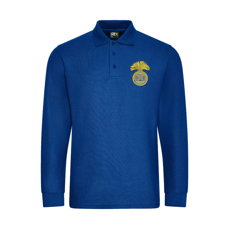 Royal Inniskilling Fusiliers Long Sleeve Polo Shirt