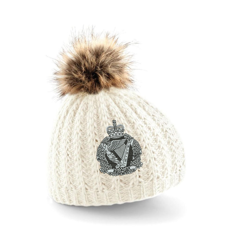 Royal Irish Regiment Pom Pom Beanie Hat