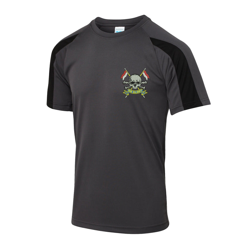 The Royal Lancers Contrast Polyester T-Shirt