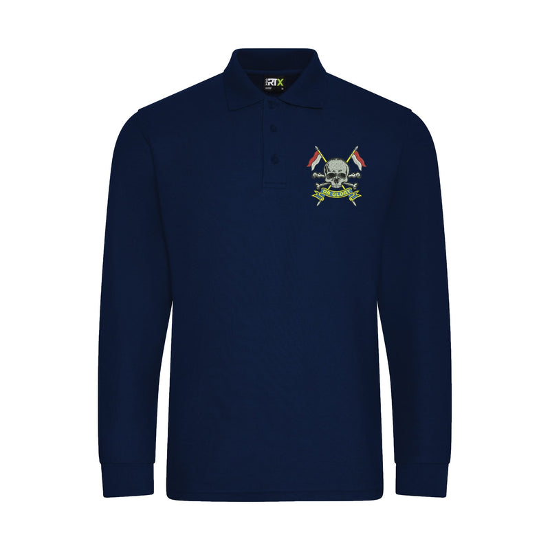 The Royal Lancers Long Sleeve Polo Shirt