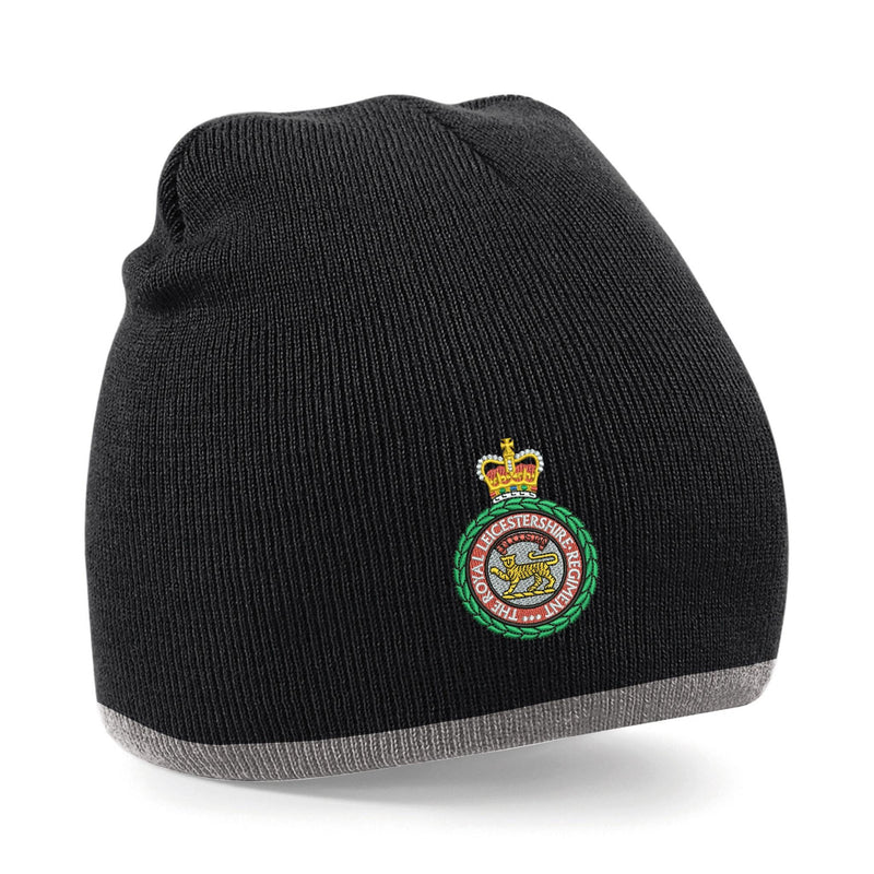 Royal Leicestershire Regiment - Wreath Beanie Hat