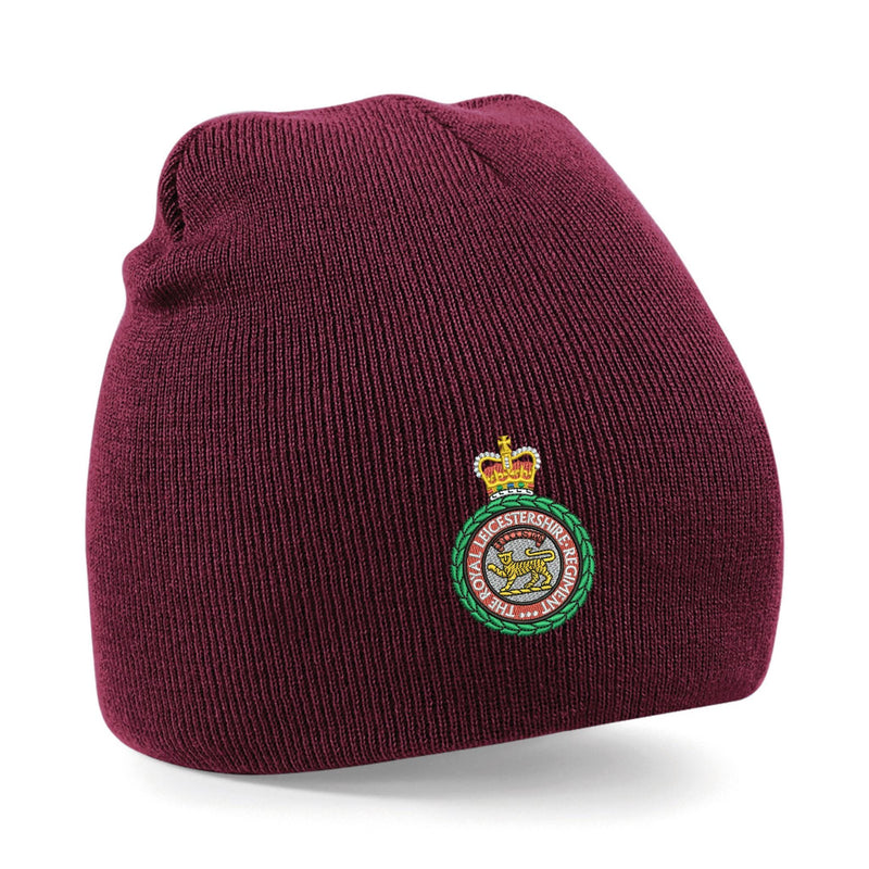 Royal Leicestershire Regiment - Wreath Beanie Hat