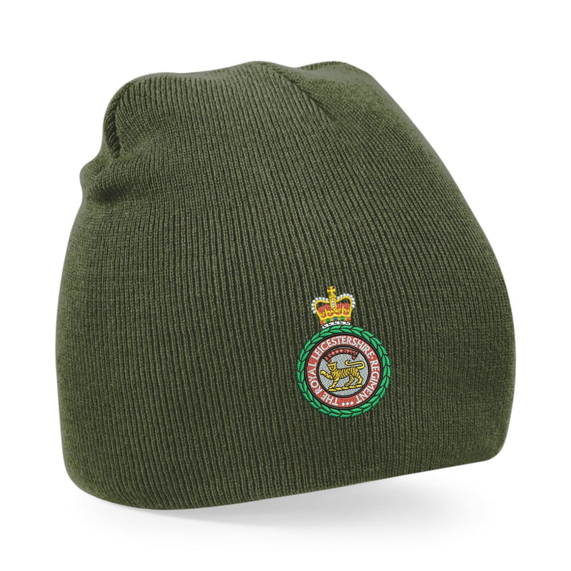 Royal Leicestershire Regiment - Wreath Beanie Hat
