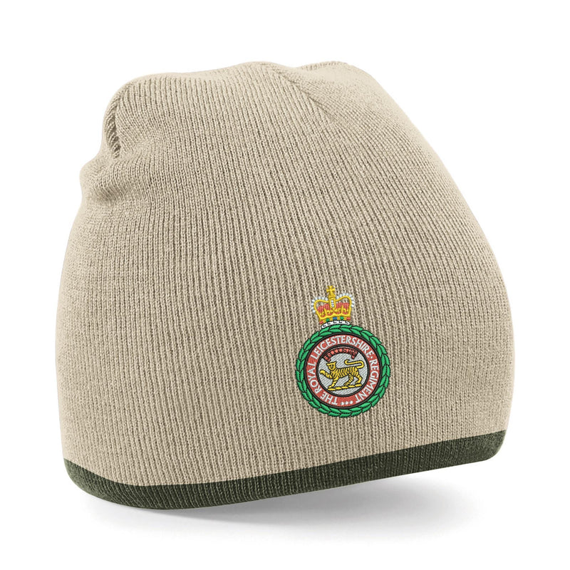 Royal Leicestershire Regiment - Wreath Beanie Hat