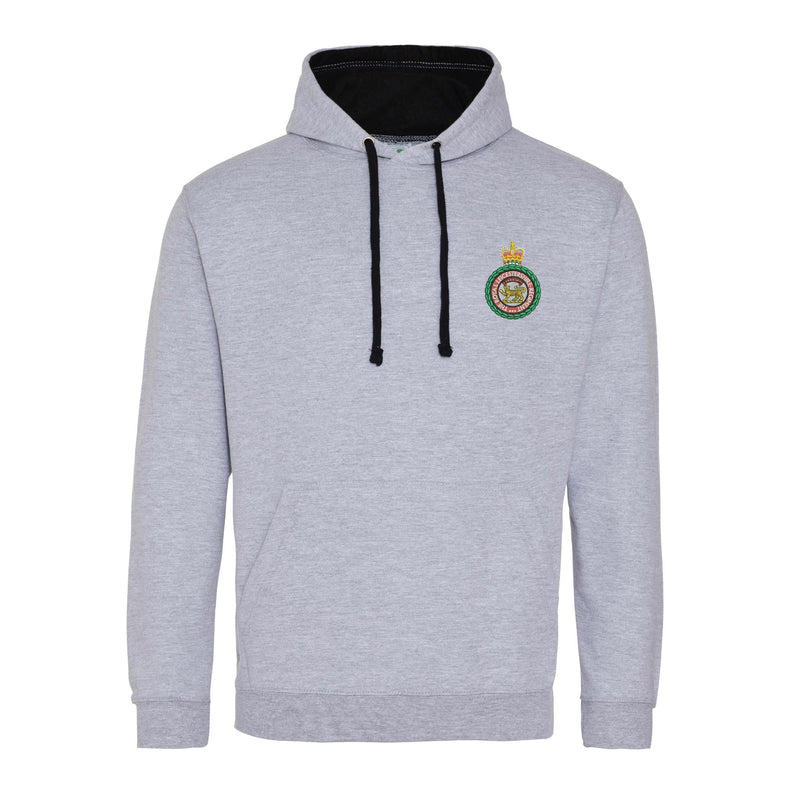 Royal Leicestershire Regiment - Wreath Varsity Contrast Hoodie