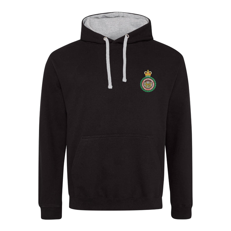 Royal Leicestershire Regiment - Wreath Varsity Contrast Hoodie