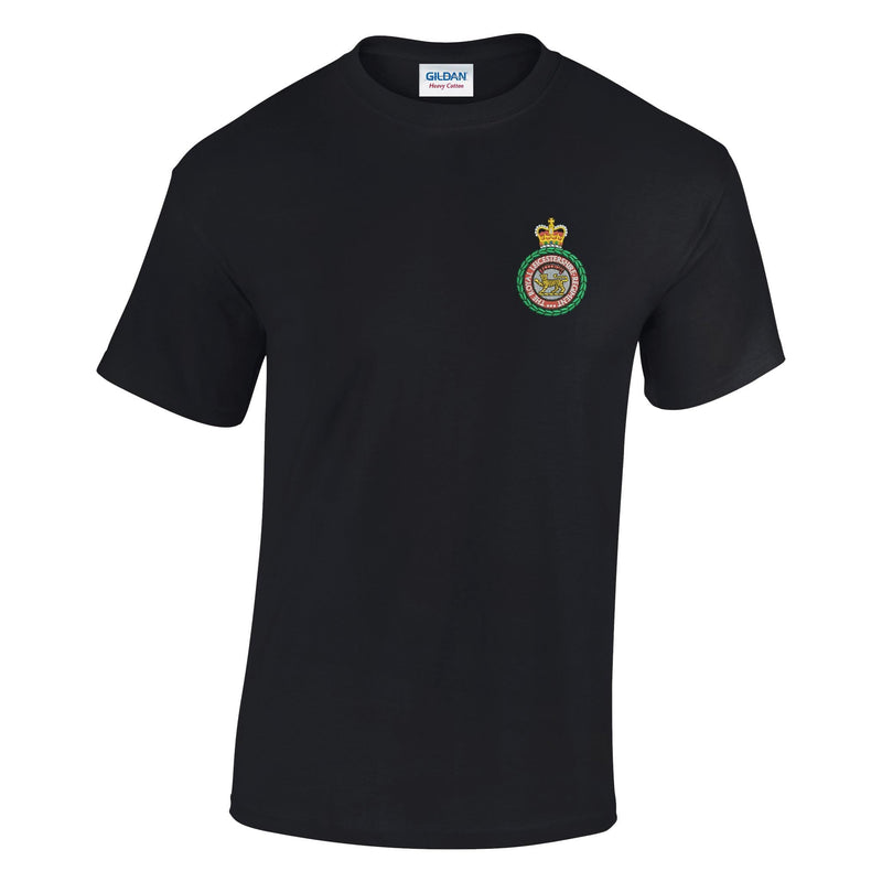 Royal Leicestershire Regiment - Wreath Cotton T-Shirt