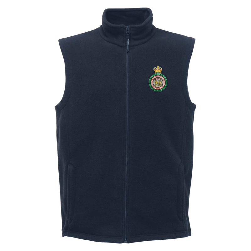 Royal Leicestershire Regiment - Wreath Regatta Fleece Bodywarmer