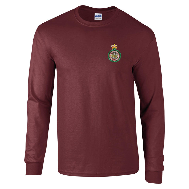 Royal Leicestershire Regiment - Wreath Long Sleeve T-Shirt