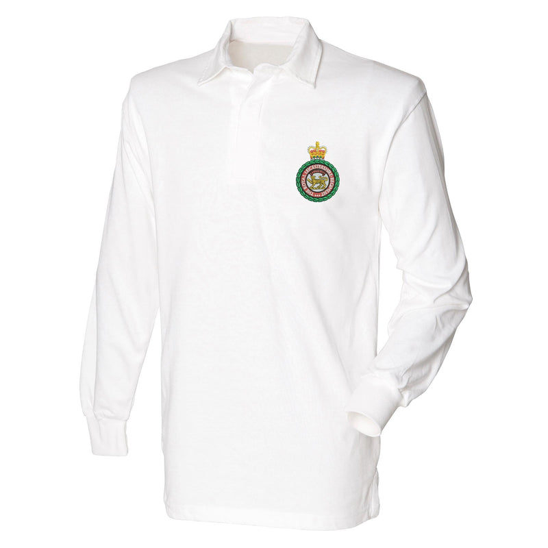 Royal Leicestershire Regiment - Wreath Long Sleeve Rugby Shirt