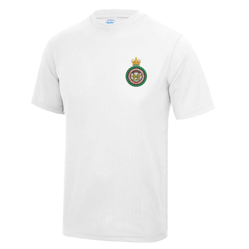 Royal Leicestershire Regiment - Wreath Polyester T-Shirt
