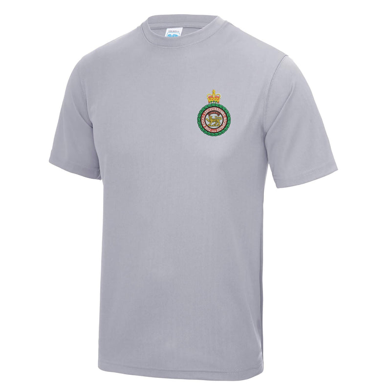 Royal Leicestershire Regiment - Wreath Polyester T-Shirt