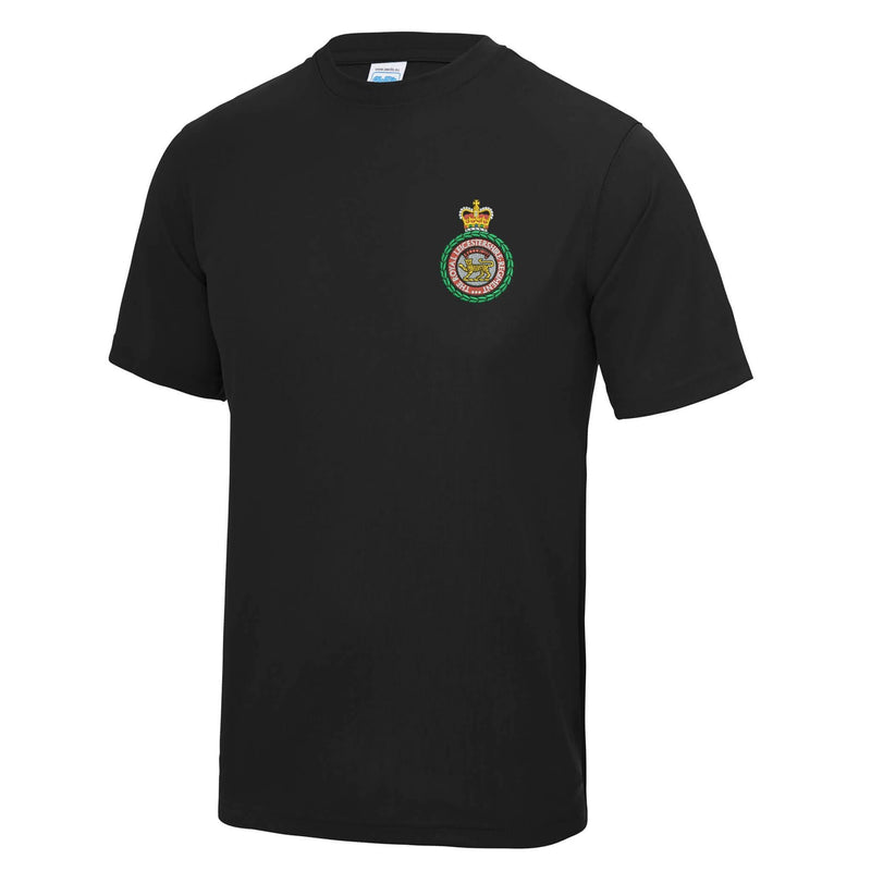 Royal Leicestershire Regiment - Wreath Polyester T-Shirt