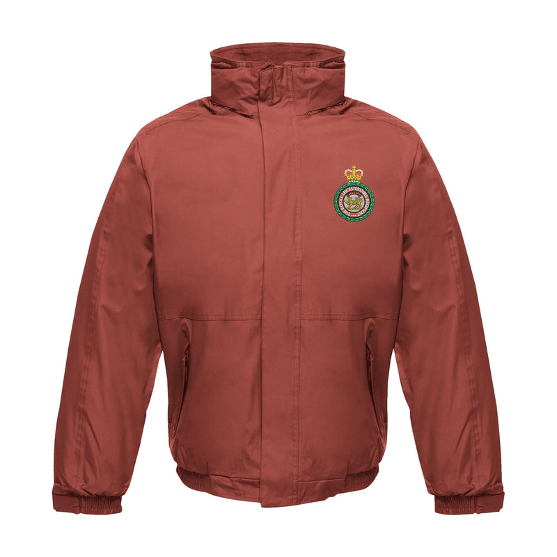 Royal Leicestershire Regiment - Wreath Regatta Waterproof Jacket With Hood