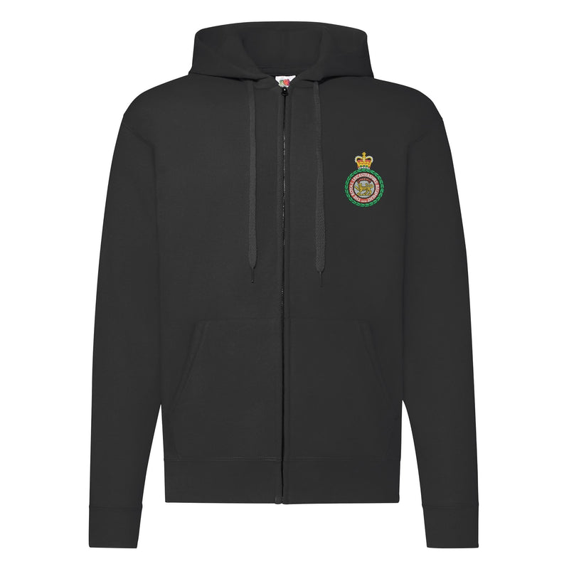 Royal Leicestershire Regiment - Wreath Zipped Hoodie