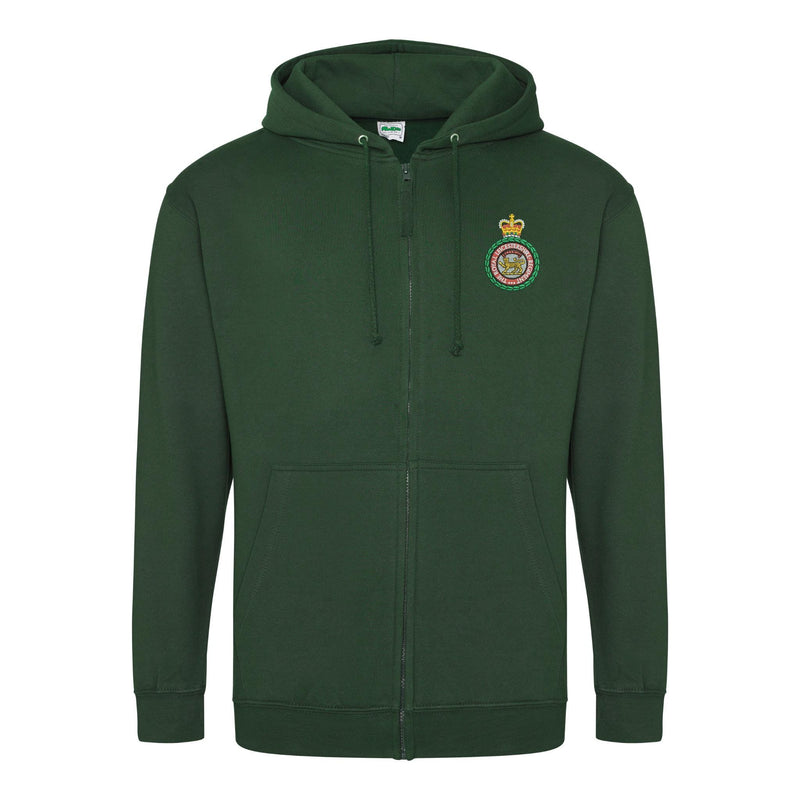 Royal Leicestershire Regiment - Wreath Zipped Hoodie