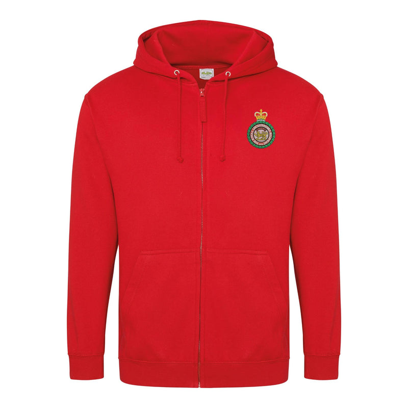 Royal Leicestershire Regiment - Wreath Zipped Hoodie