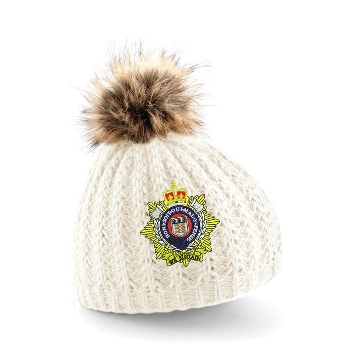 Royal Logistic Corps Pom Pom Beanie Hat