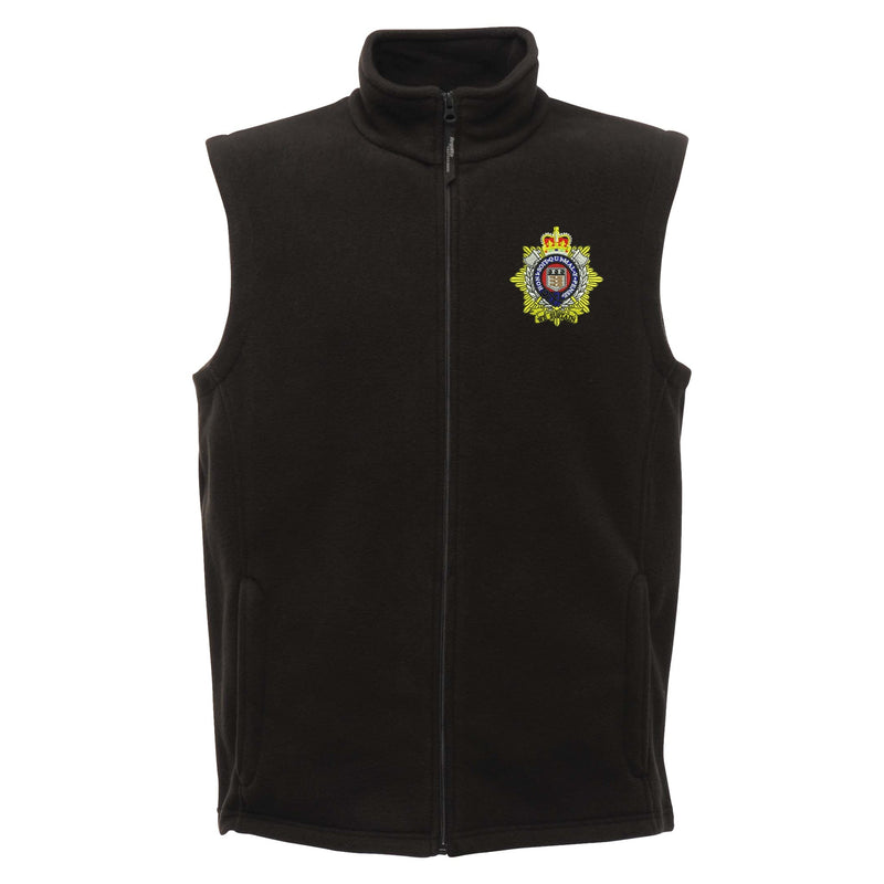 Royal Logistic Corps Regatta Fleece Bodywarmer