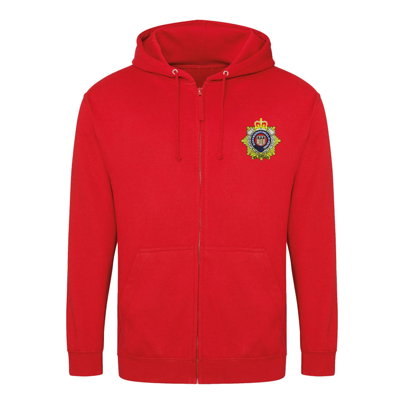 Royal Logistic Corps Zipped Hoodie