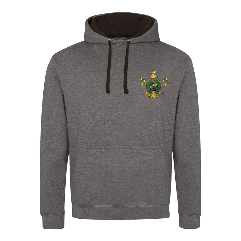 Royal Marines Band Service Varsity Contrast Hoodie