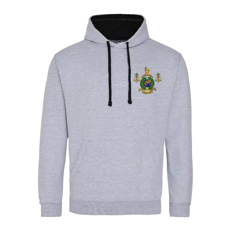 Royal Marines Band Service Varsity Contrast Hoodie