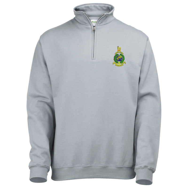 Royal Marines Quarter Zip Sweatshirt