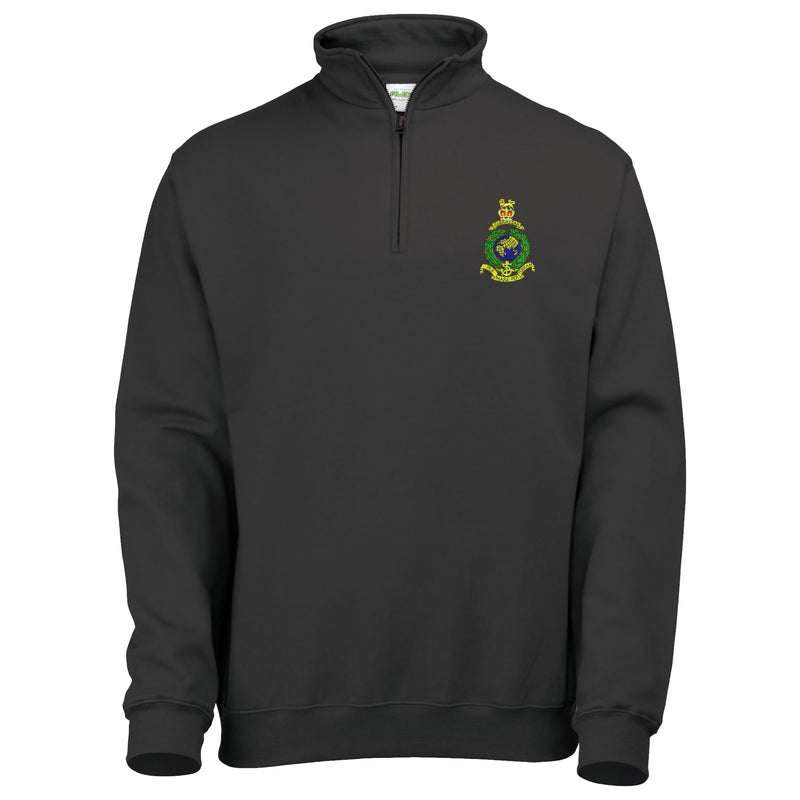 Royal Marines Quarter Zip Sweatshirt