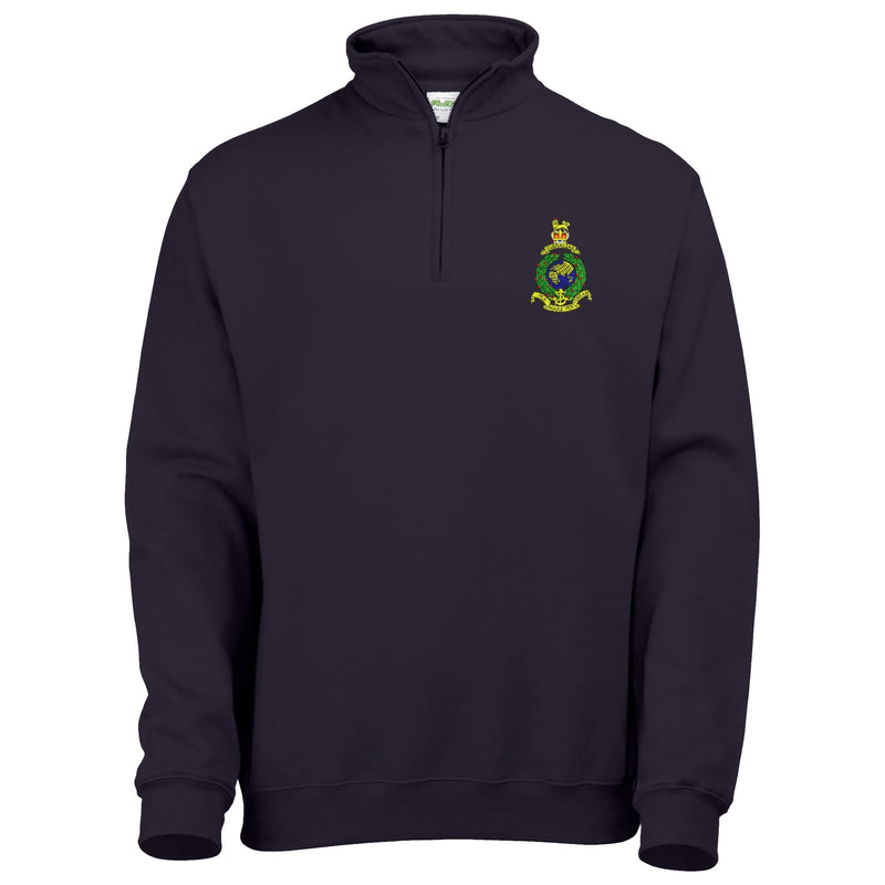 Royal Marines Quarter Zip Sweatshirt