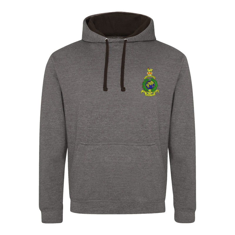 Royal Marines Varsity Contrast Hoodie