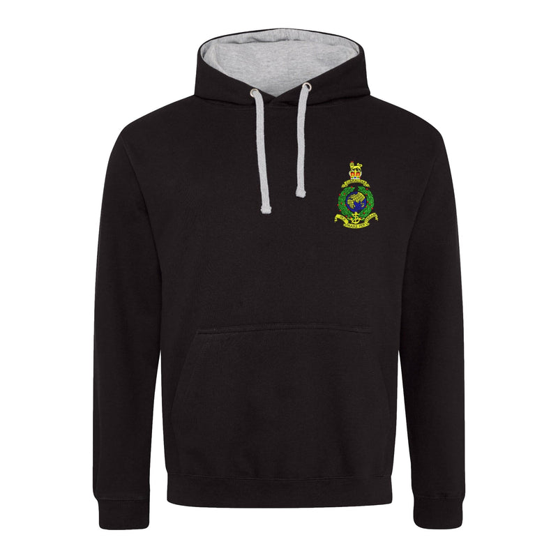 Royal Marines Varsity Contrast Hoodie