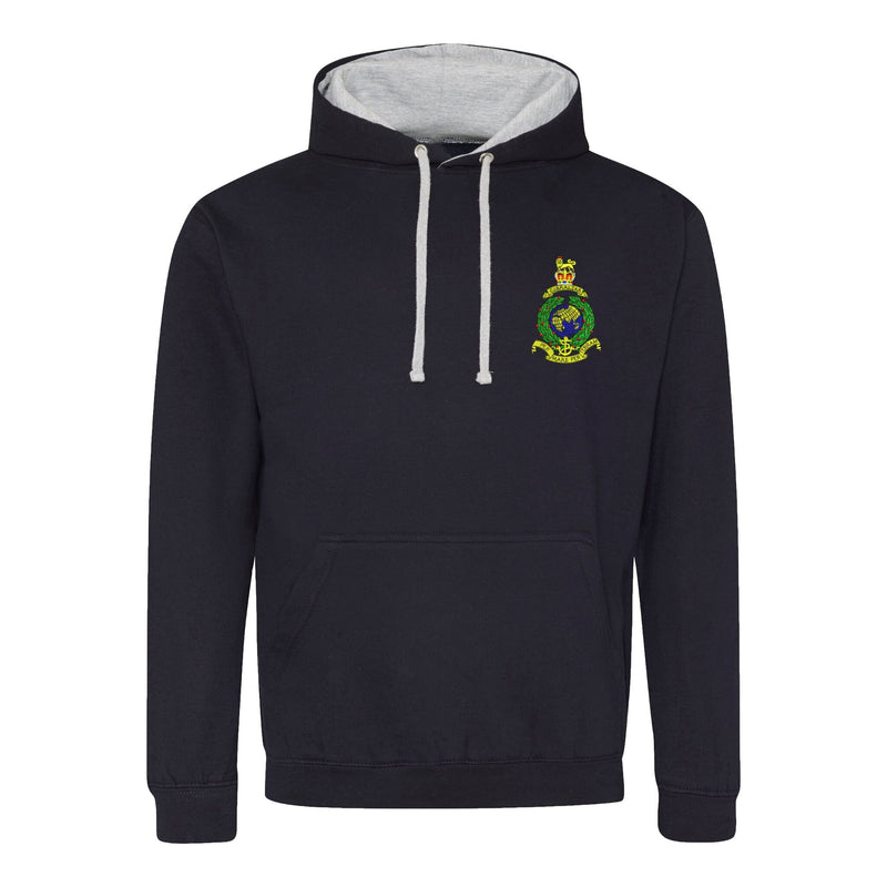 Royal Marines Varsity Contrast Hoodie