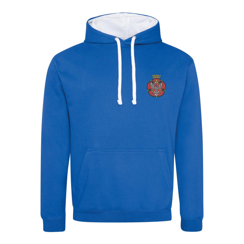 Royal Mercian and Lancastrian Yeomanry Varsity Contrast Hoodie