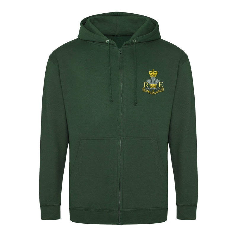 Royal Monmouthshire Royal Engineers Zipped Hoodie