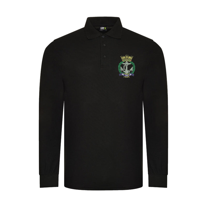 Royal Naval Association Long Sleeve Polo Shirt