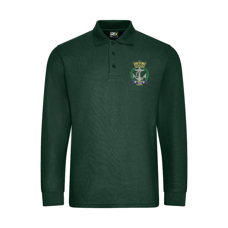 Royal Naval Association Long Sleeve Polo Shirt