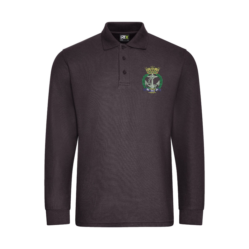 Royal Naval Association Long Sleeve Polo Shirt