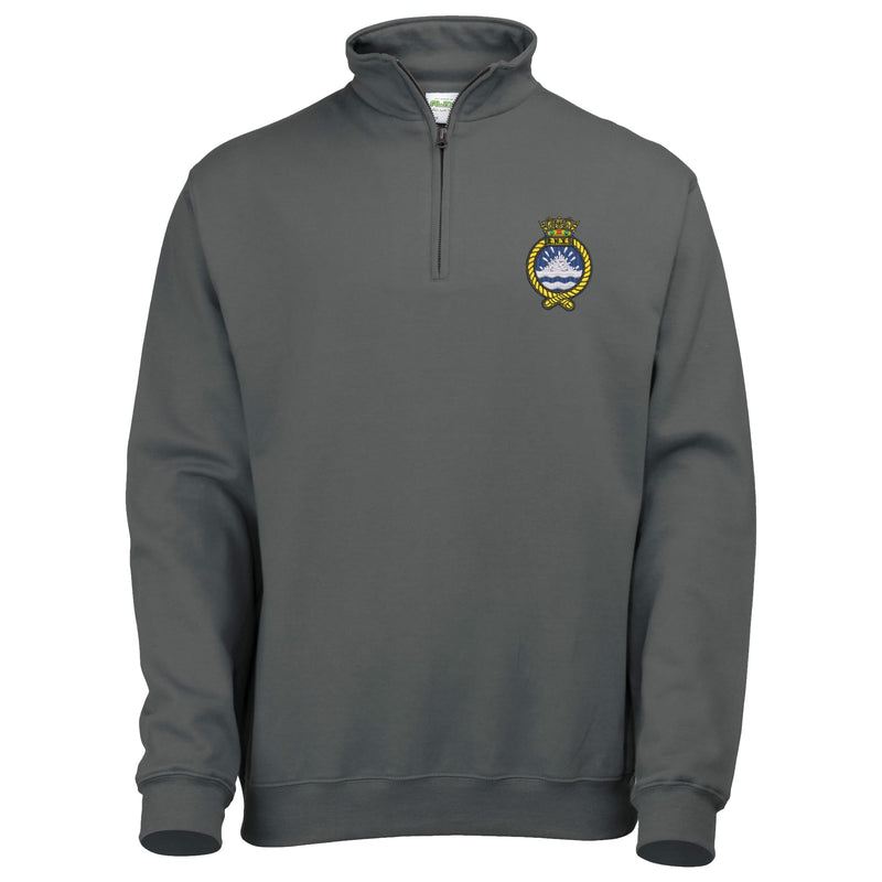 Royal Naval Auxiliary Service (RNXS) Quarter Zip Sweatshirt