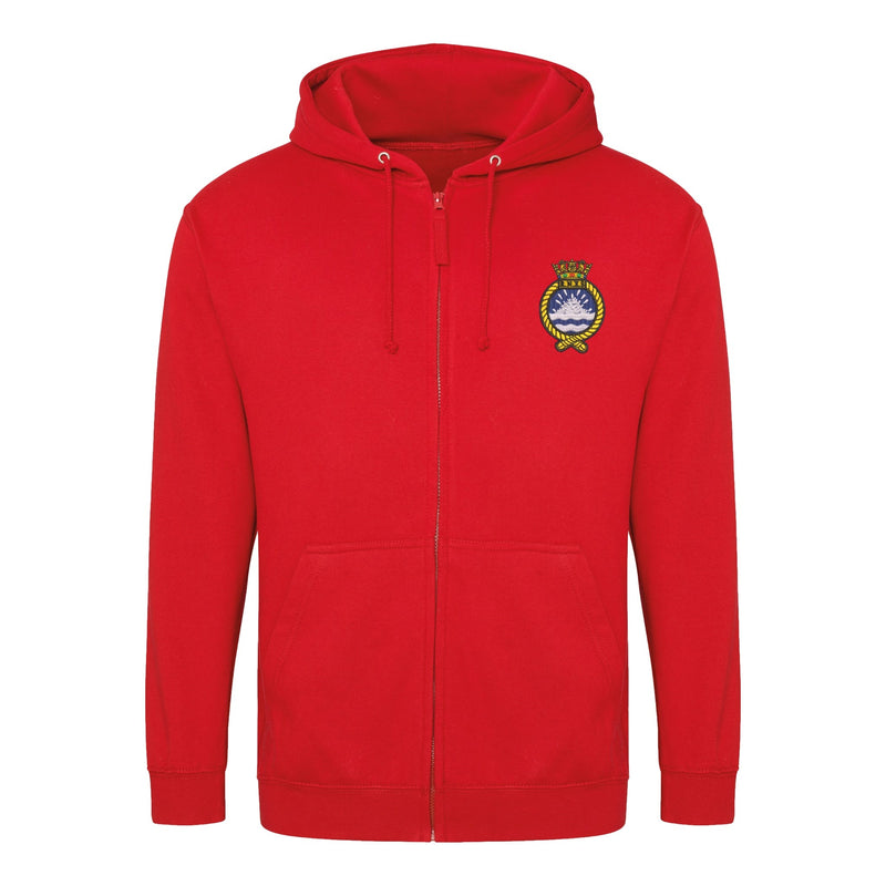 Royal Naval Auxiliary Service (RNXS) Zipped Hoodie