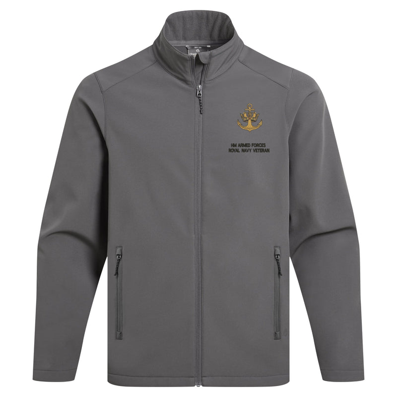 Royal Navy Anchor Armed Forces Veteran Craghoppers Basecamp Softshell