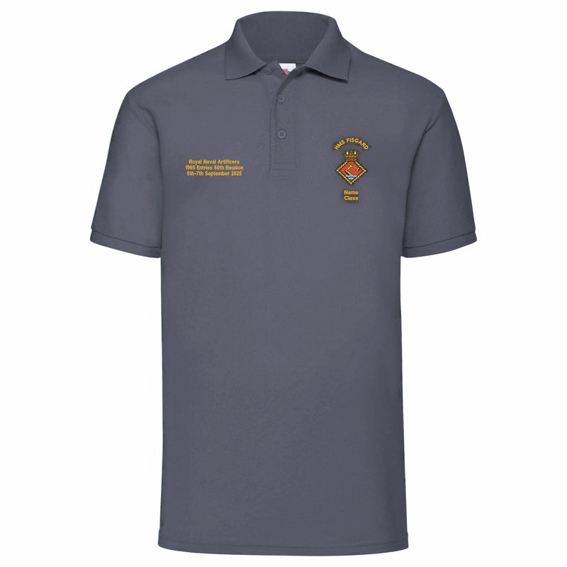 HMS Fisgard Polo Shirt - Royal Navy Artificers Reunion 2025