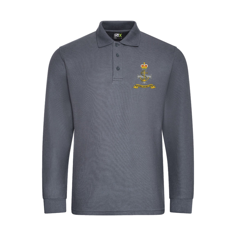 Royal Navy Chaplaincy Service Long Sleeve Polo Shirt