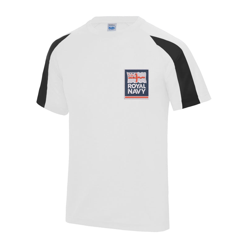 Royal Navy Contrast Polyester T-Shirt